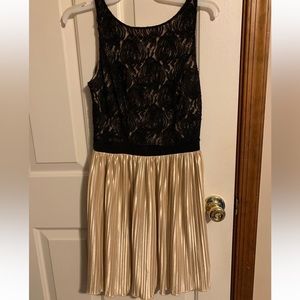 Black and gold Dress